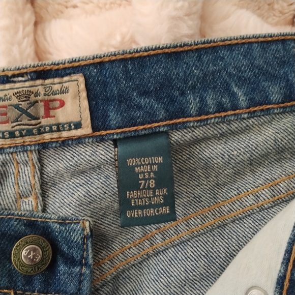 Jeans by Express (EXP) shorts size 7/8 - Picture 9 of 11